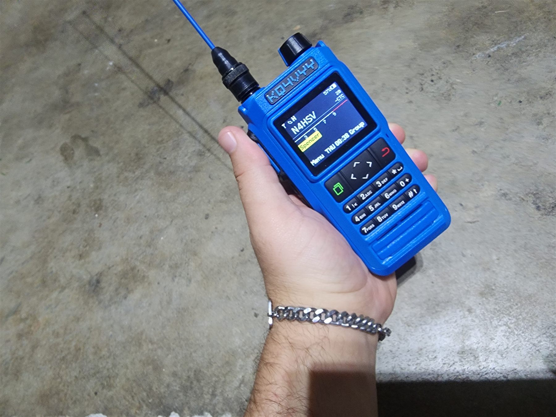 Spencer Callicott's custom 3D-printed ham radio